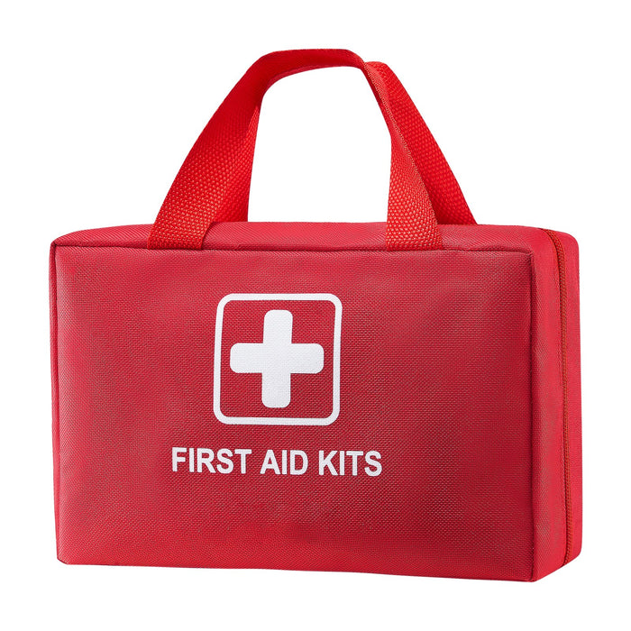 First Aid Kit, 500 Pieces, 600D Nylon Large Survival First Aid Bag, Emergency Medical Supplies, For Home, Car, Office, Travel, Camping, Truck, Hiking, Sports, Vehicle And Outdoor Emergencies