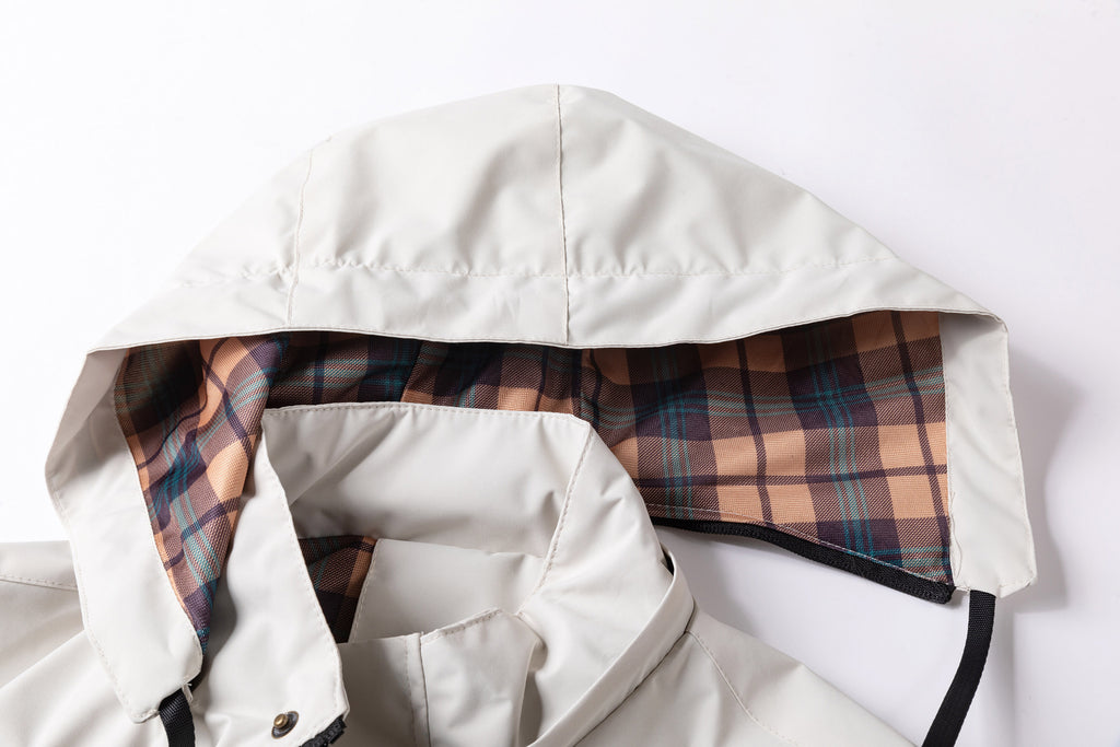 Lightweight Men's Jacket With Hood For Outdoor, Travel, Hiking, Windbreaker, Versatile, Stylish Design