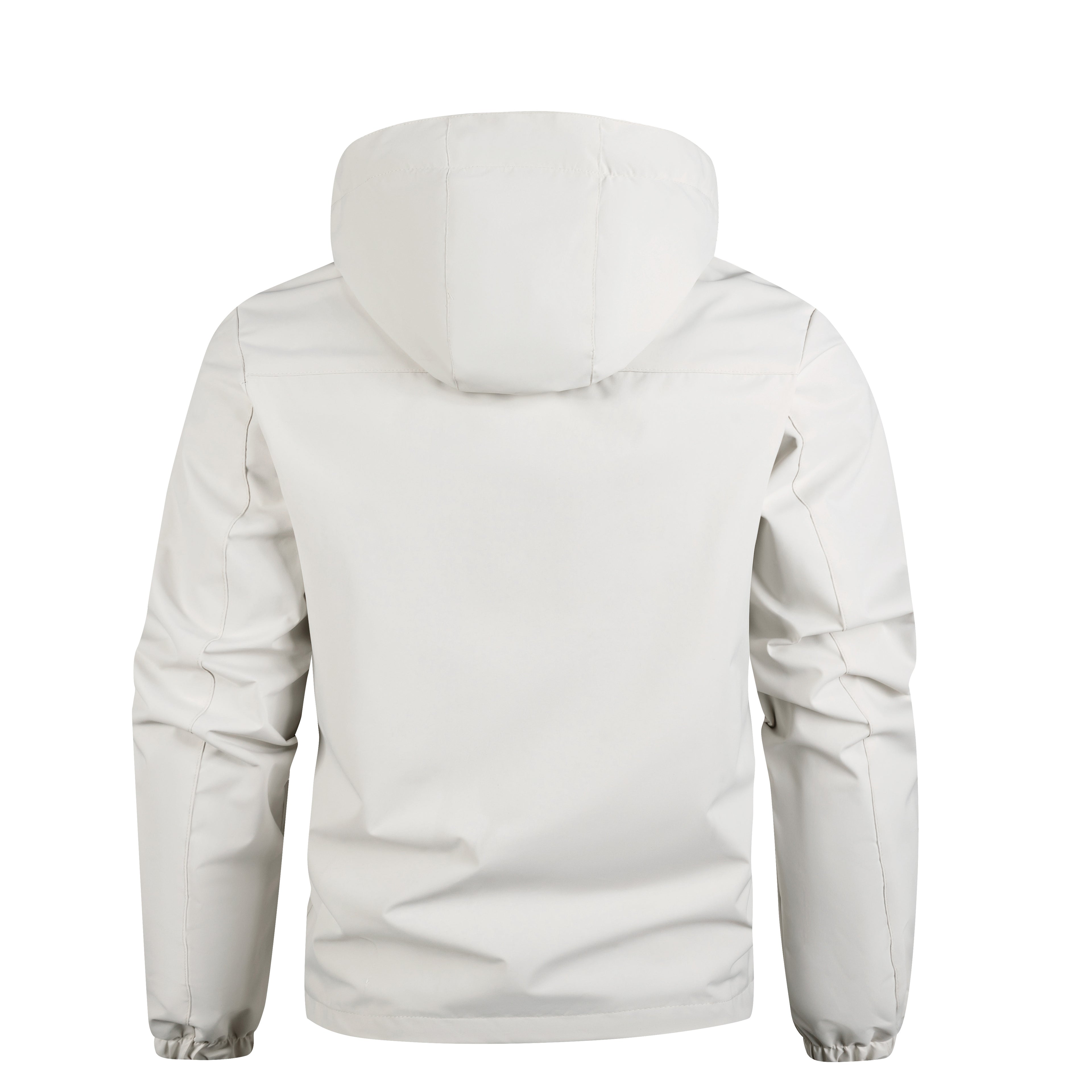 Lightweight Men's Jacket With Hood For Outdoor, Travel, Hiking, Windbreaker, Versatile, Stylish Design
