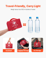 500-Piece First Aid Kit for Home, Car & Travel