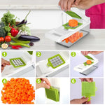 12-in-1 Vegetable Chopper & Food Slicer